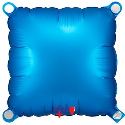 Globo Cuadrado Azul 30cm