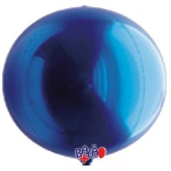 Globo Espejo Azul 18cm