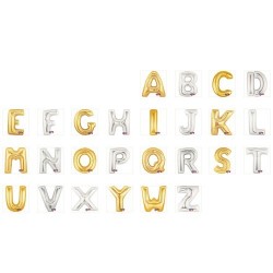 Globo Foil Letra de 14''