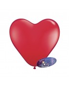 5 '' - 13cm heart balloons