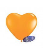 Balões coração de 17'' - 43cm