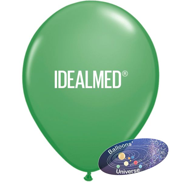 Balão Verde Escuro Personalizado